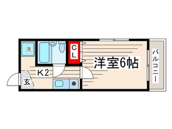 間取図 レジデンス仲村