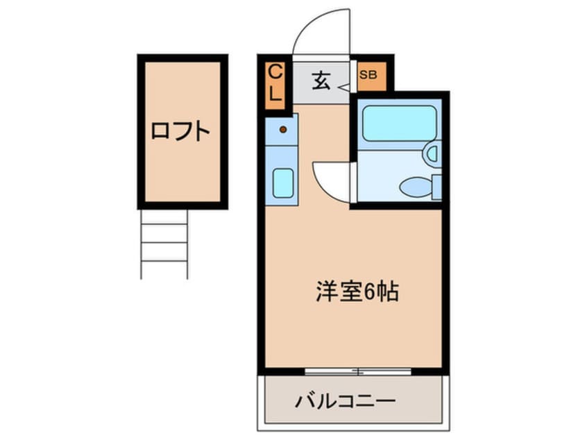 間取図 カ－メル下高井戸
