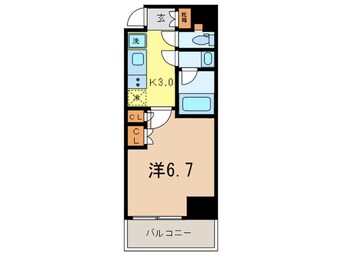 間取図 パークアクシス押上・隅田公園