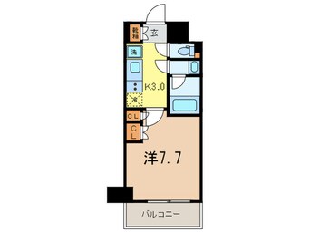 間取図 パークアクシス押上・隅田公園