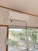 室内からの展望 西青木コーポ