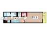 グレイス千葉中央Ⅱ 1Kの間取り