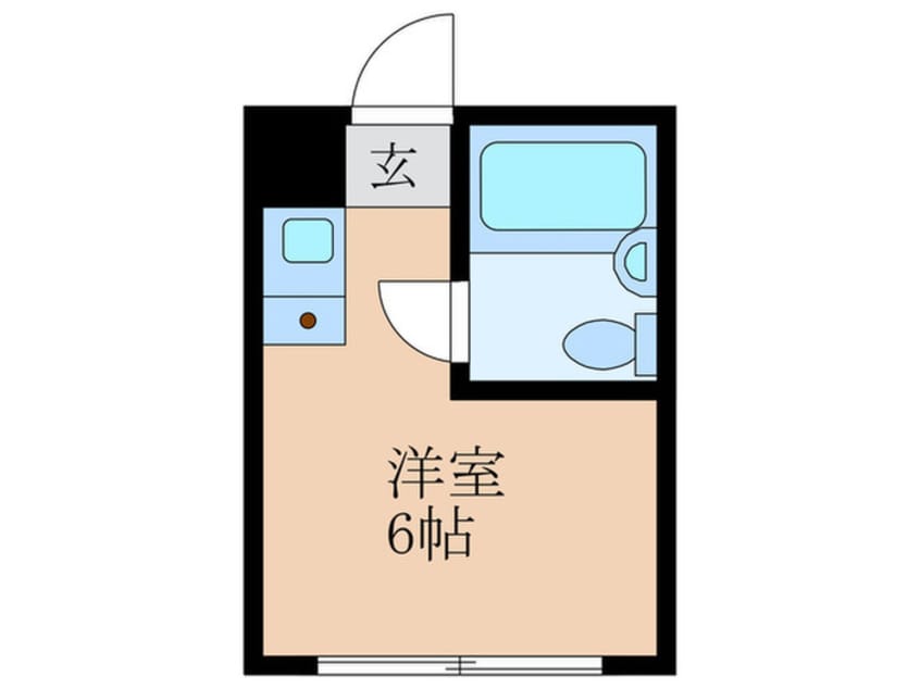 間取図 河本マンション
