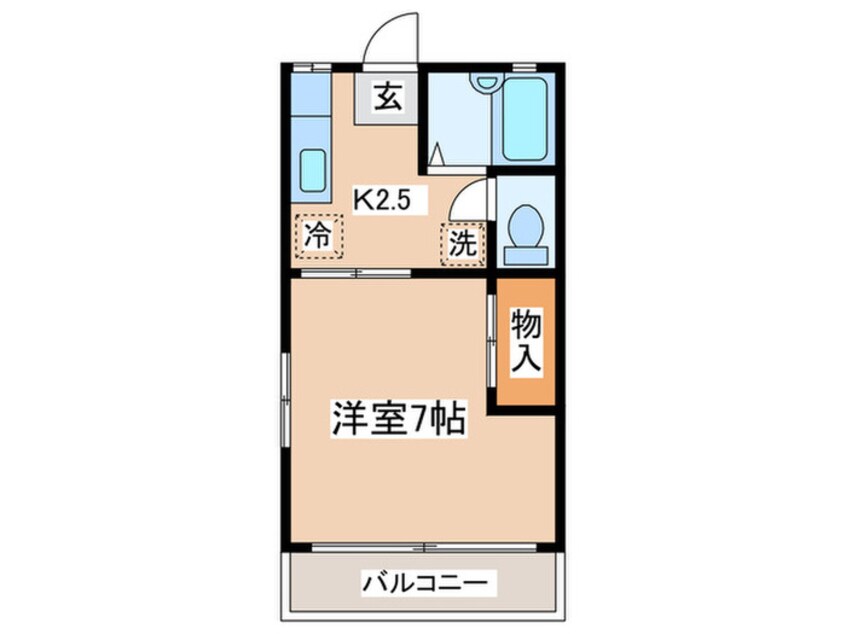 間取図 ｻﾝﾁｪﾘ-ﾊｲﾂ