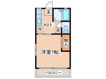 間取図 ｻﾝﾁｪﾘ-ﾊｲﾂ