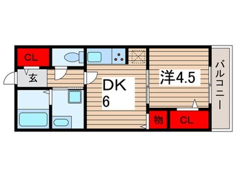 間取図 カーサフルヤマ