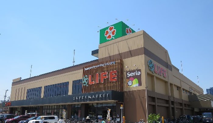 ライフ 上鶴間店(スーパー)まで584m スカイライト大野Ⅱ