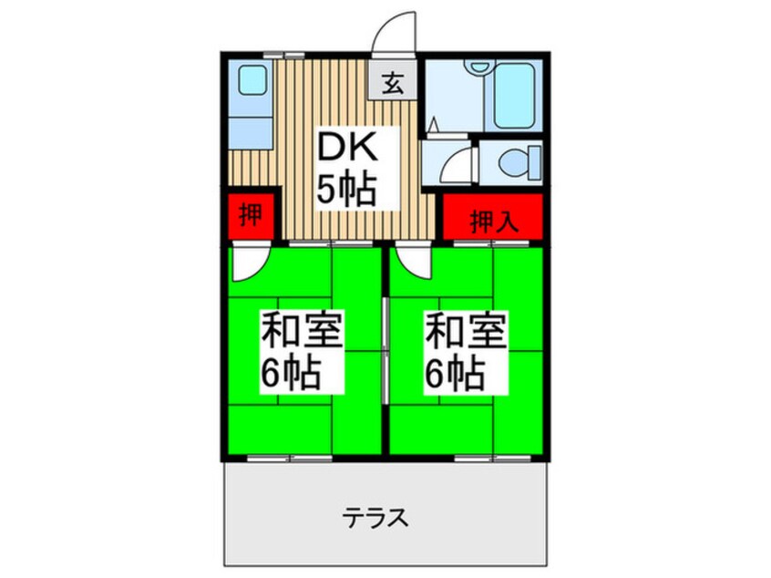 間取図 ウィングハウス清水