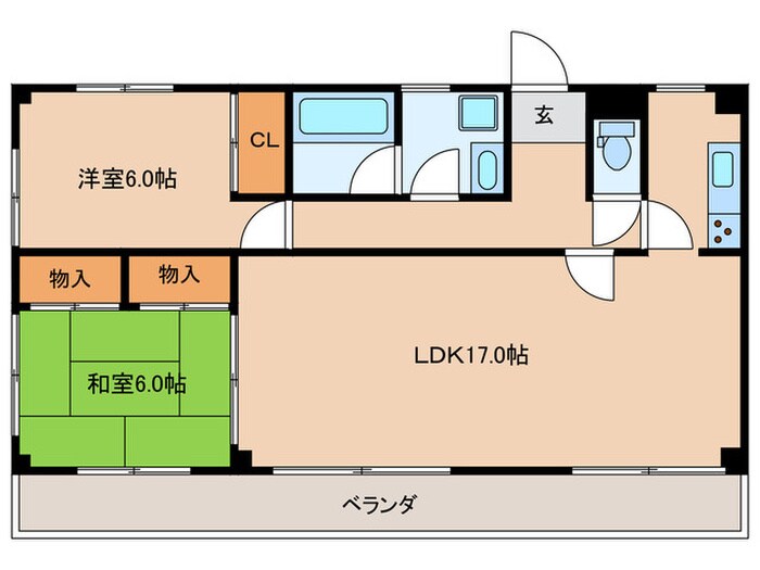 間取り図 学芸大ＫＹハイツ