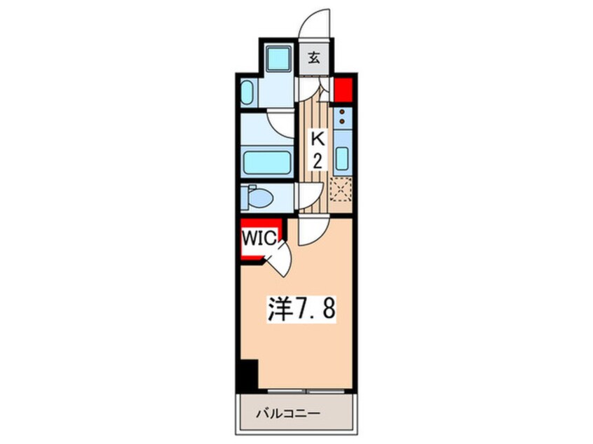 間取図 KDXレジデンス豊洲