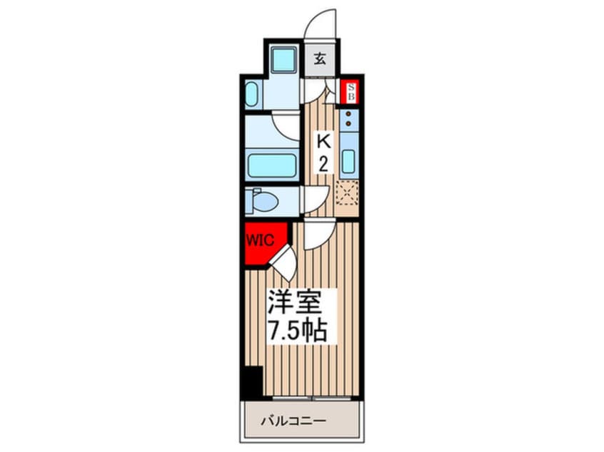 間取図 KDXレジデンス豊洲