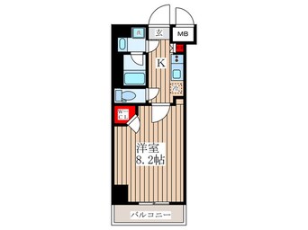 間取図 KDXレジデンス豊洲