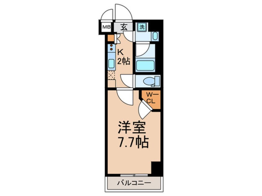 間取図 KDXレジデンス豊洲