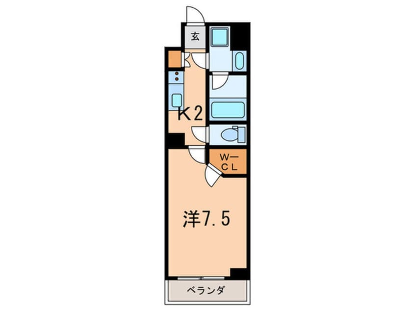 間取図 KDXレジデンス豊洲