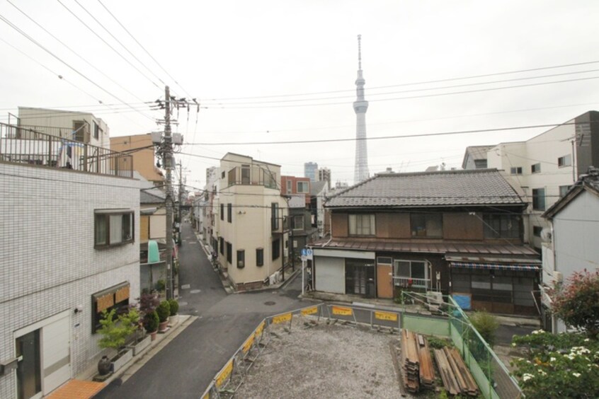 室内からの展望 シャンテ・グランデ押上