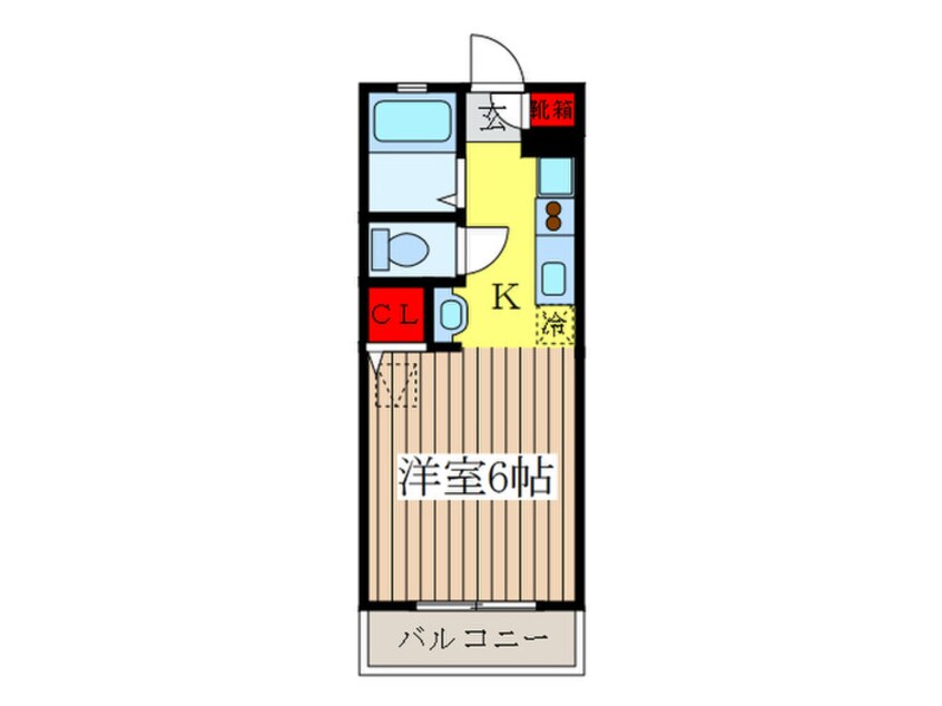 間取図 ブロス・Ｋ