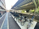 駐輪場 メルヴェーユ調布