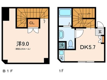 間取図 CONTEL　SHIROGANE