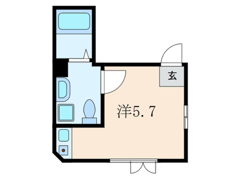 間取図 CONTEL　SHIROGANE