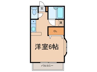 間取図 ヴィルヌーブ壱番館