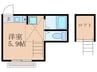 高円寺アーバンハイム 1Rの間取り