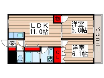 間取図 セントラルハイツⅡ