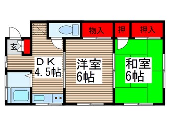 間取図 ハイム梅園