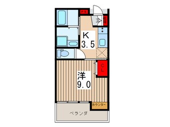 間取図 杜のアパートセカンド