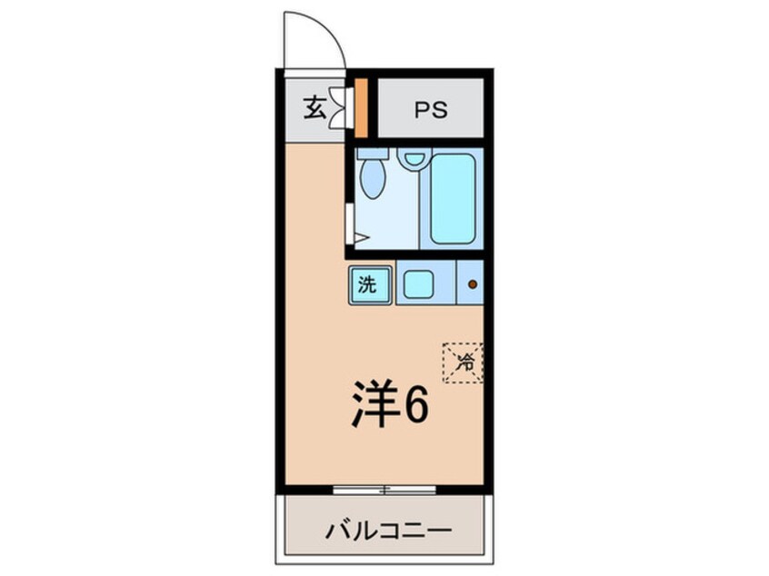 間取図 ﾗｲｵﾝｽﾞﾏﾝｼｮﾝ駒込駅前（705）