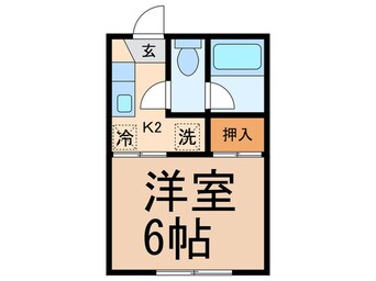 間取図 コ－ポ井上