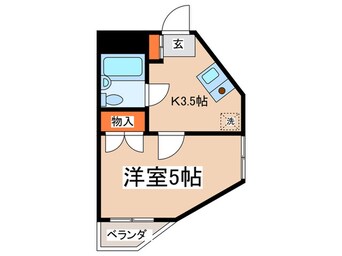 間取図 サンシティ中野島第二