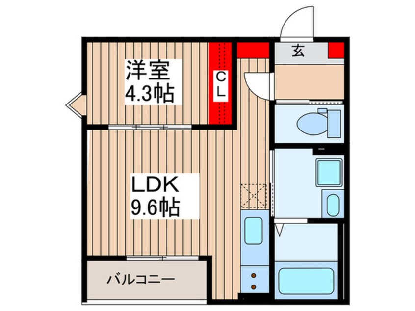 間取図 GRADUS蓮田