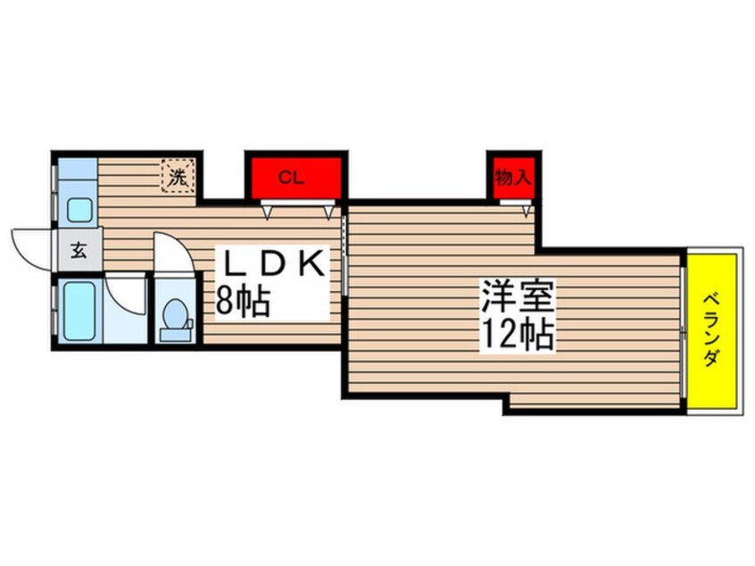 間取図 第二東ハイツ