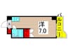 ｴﾚｶﾞﾝｽ 綾瀬6 1Rの間取り