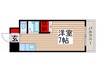 ｴﾚｶﾞﾝｽ 綾瀬6 1Rの間取り