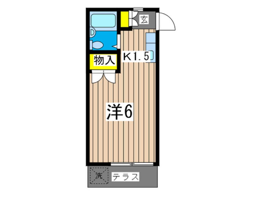 間取図 ソフィーロ  ヒラカタ