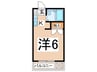 ソフィーロ  ヒラカタ 1Kの間取り