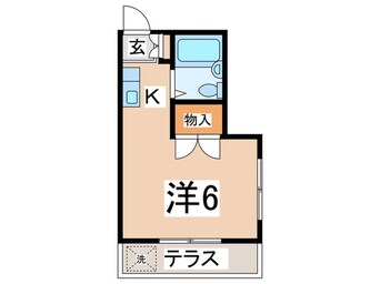 間取図 ソフィーロ  ヒラカタ