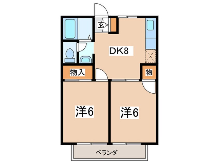 間取図 サンハイム