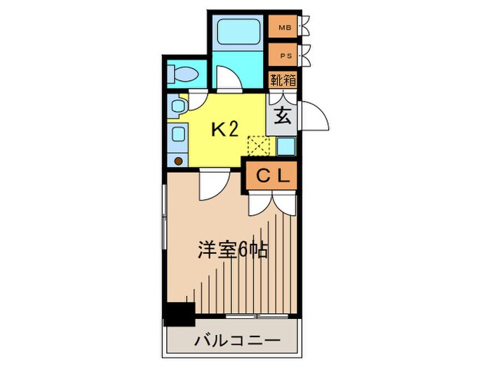 間取り図 モンシェ－ル吾妻橋