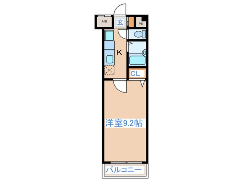 間取図 アンバ－ヴィレッジ阿佐ヶ谷＃２