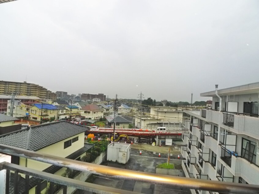 室内からの展望 リカスコート