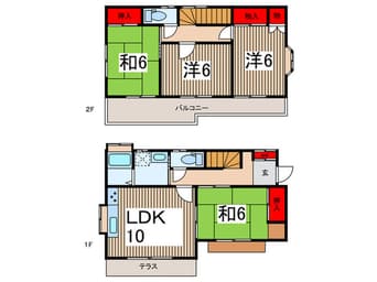 間取図 リバーサイドハウス飯能