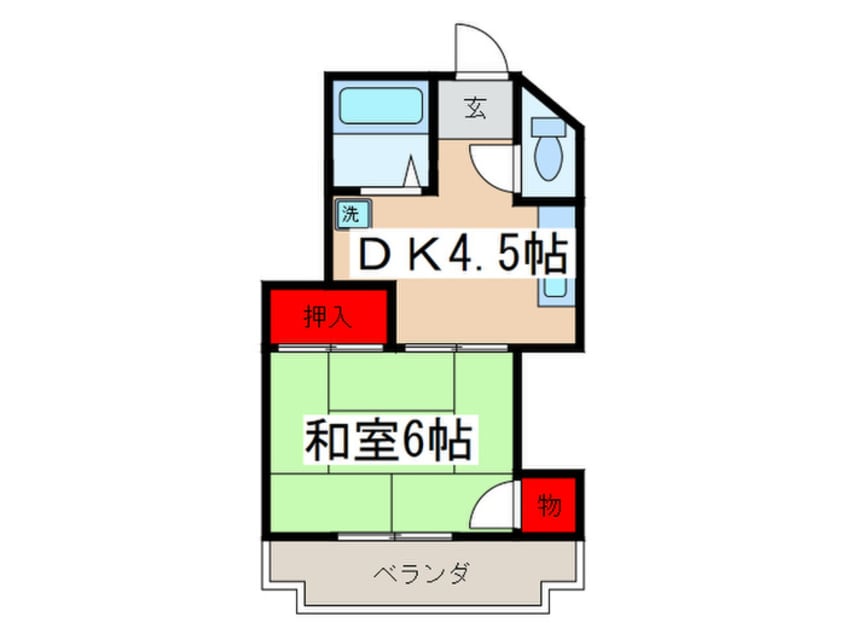 間取図 明宏ビル