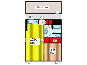 間取図 ＮＫⅡビル