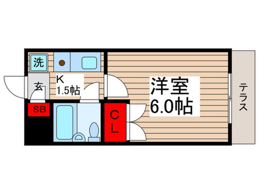 間取図 サニ―ハイム