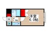 サニ―ハイム 1Kの間取り