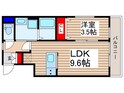 リーブルファイン川越砂の間取図