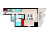 Omoci d ogi-ohashi 1Kの間取り