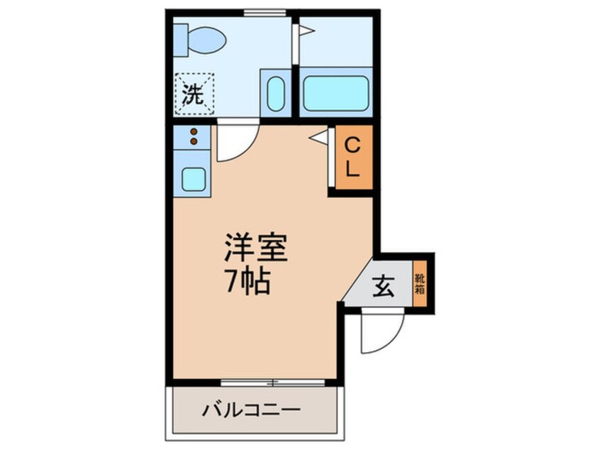 間取図 プレジール高田馬場